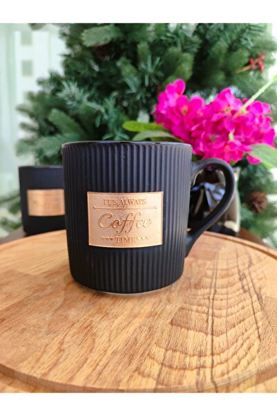 Madame Coco Droit Gold Mug Black 375 ml - 1 Piece