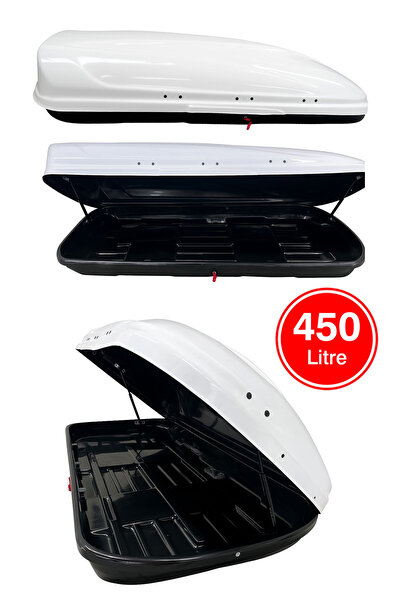 tempoform Araç Üstü Port Bagaj – 450 lt Beyaz
