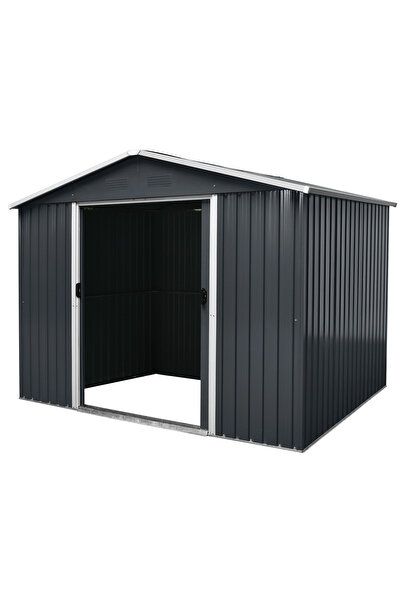 Martin Corturi Evenimente Garden storage shed LL YX56 - 2.5m³ - 131 x 194 x 184 cm anthracite