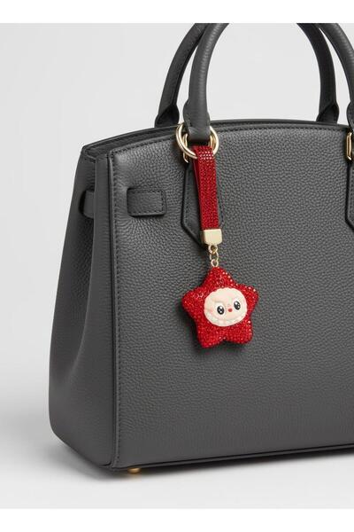 Emsay Store Labubu Bag Accessory-Labubu Keychain - Stone Charm Keychain |   Sparkly Bag Accessory