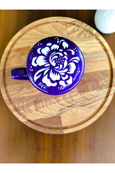 Madame Coco Revve Flower Motif Mug - 240 ml - 1 Piece