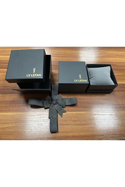 LV LEFAN LV LEFAN Men's and Women's Watch Set