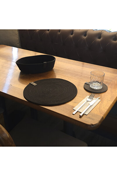 LinaHouse 6-Piece Black Supla Set