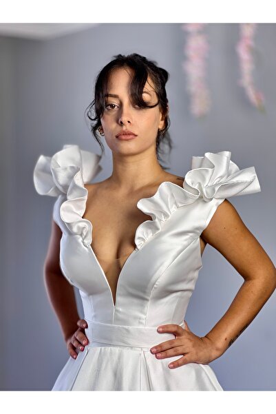 MEDUSA Elara A Kesim Modern Gelinlik ( Düğün, Gelin, a kesim, özel tasarım )