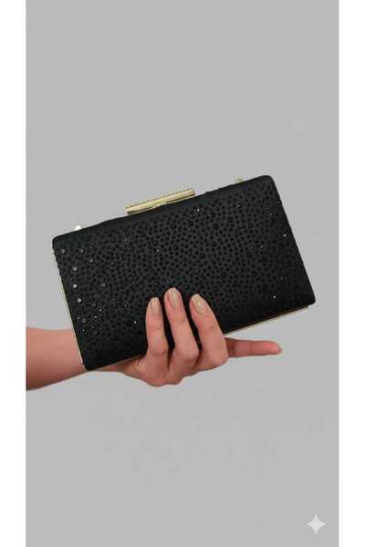 Mira style Geanta de mireasa cu pietre aplicate Geanta de seara