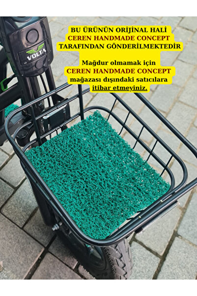 Volta Vsm Uyumlu Yeşil Sepet Paspası, Vsm Paspas, Vsm Ön Sepet Paspası, Vsm Koruyucu Paspas