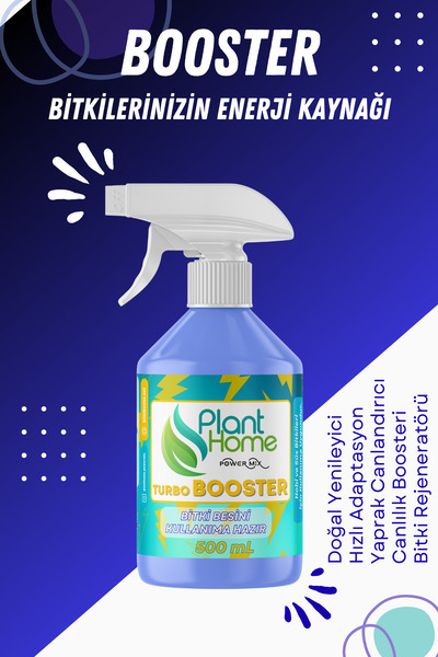 Plant Home Power Mix Turbo Booster Bitki Canlandırıcı Kök Güçlendirici Sprey ...