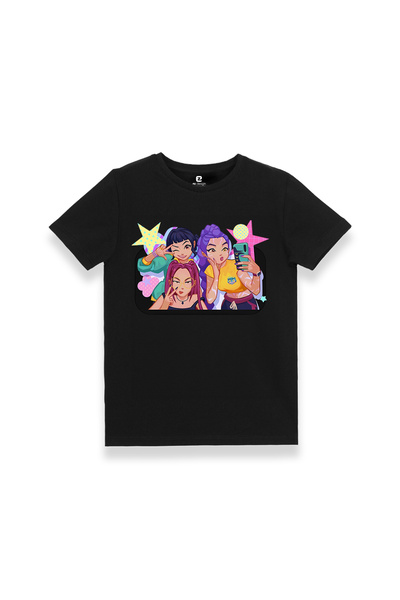 EZ Design K-Pop Huntrix Printed Design Children's T-Shirt