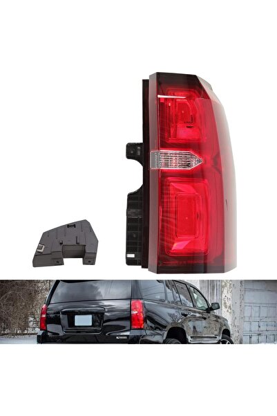 Generic Replacement Rear Brake Light for Right Passenger Side with Red Illumination from Board Road, Compati