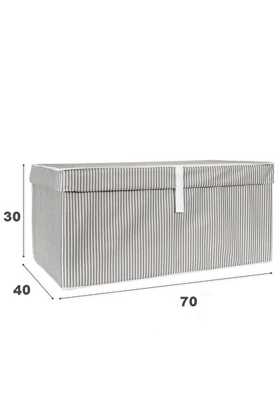 Buclee 9 Pieces Box with Lid, Organizer with Compartments for Inside the Cabinet (50*40*30*)(70*40*30) Multi-Purpose Organizer Box