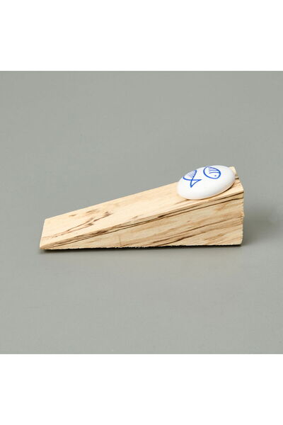 MATMEL حاجز باب منزلي بتصميم السمك - بني فاتح