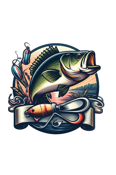 MegaSticker Camping Balıkçı Sticker Araba, Motorsiklet, Kask, Laptop, Cam Sti...