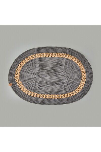 DESENSE Jute Look Door Mat - Anthracite - 50X70 cm