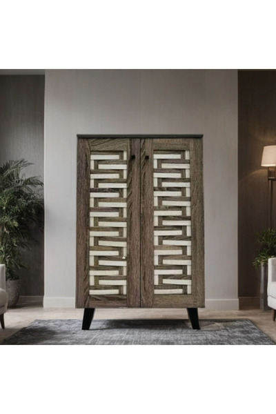 Tasamem Dafia 2-door Malaysian shoe cabinet