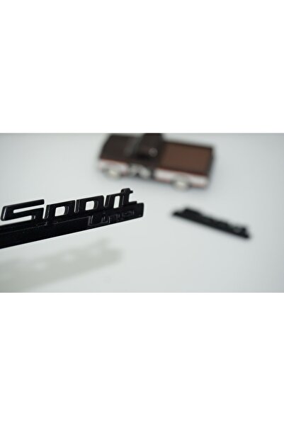 DK Tuning مجموعة شعارات جانبية سوداء لسيارات بي إم دبليو سبورت لاين