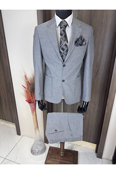 leonmen بدلة إيطالية الطراز ضيقة