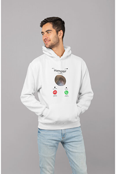 NEVERMIND Το Unisex Hampter καλεί το φούτερ μαύρο