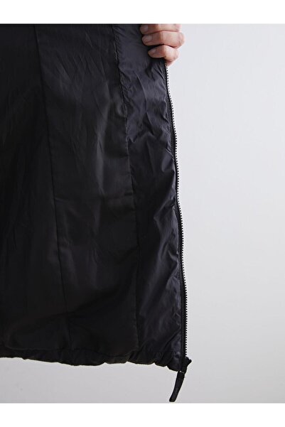 LC Waikiki Palton puf pentru femei cu glugă (W5)