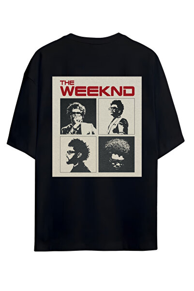 SVART WEAR Σχεδιασμένο για τους λάτρεις της The Weeknd! The Weeknd Designed Unisex & 100 βαμβακερό μπλουζάκι