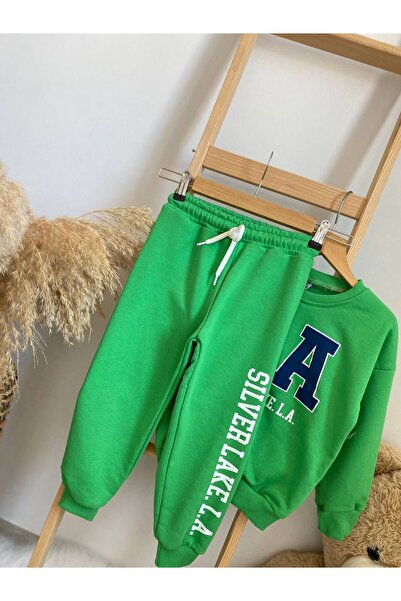 mandalinsbaby La Printed Boys' Tracksuit Set