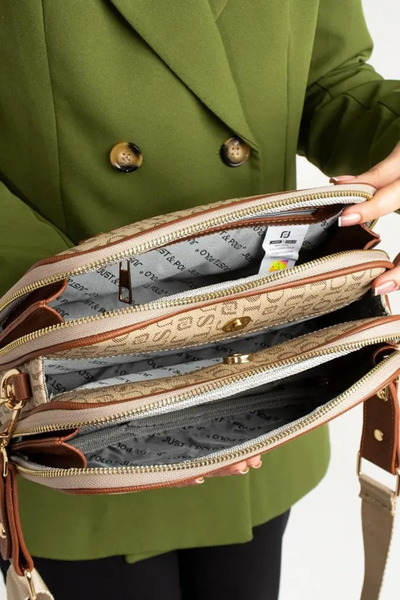 Just Polo Original Women's Shoulder Bag Suitable for Daily Use, Waterproof, L...