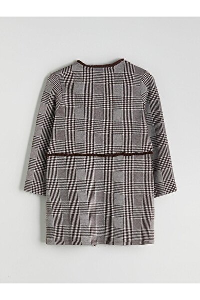 LC Waikiki Bisiklet Yaka Desenli Kadın Hırka (W5)