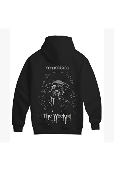 SVART WEAR Σχεδιασμένο για τους λάτρεις της The Weeknd! Φούτερ από βαμβάκι Unisex με σχέδιο The Weeknd