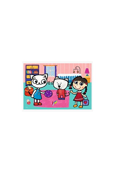 Trefl Puzzle 60 piese - Kittykit with friends