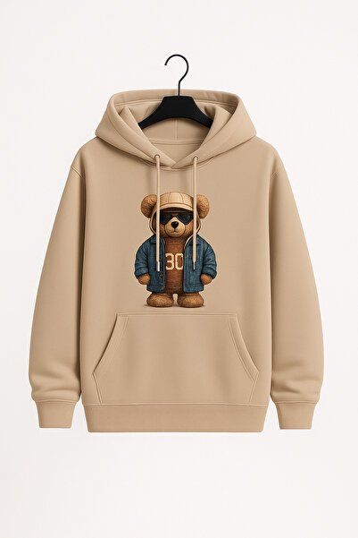 CLASSY.MODA Φούτερ με κουκούλα με στάμπα unisex |   Μοντέρνο και κομψό στυλ γ...