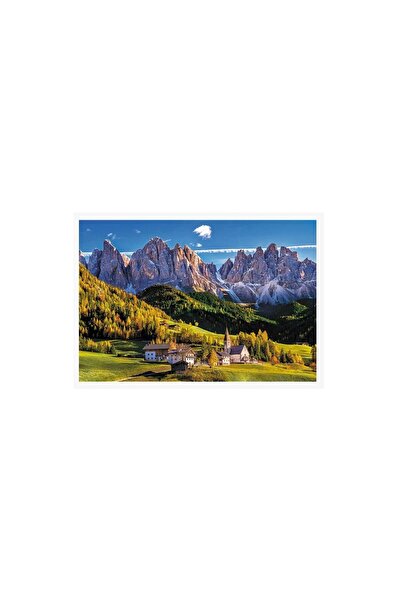 Trefl Puzzle 1500 piese - Val di Funes Valley, Dolomites, Italy