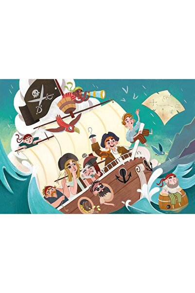 CLEMENTONI Clementoni, Pirates, Puzzle, Unisex, 6+ years, 104 pcs