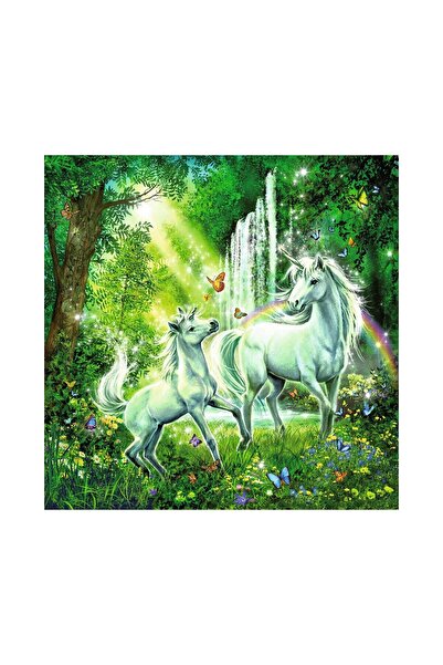 RAVENSBURGER Puzzle - Beautiful Unicorn, 3x49 piese