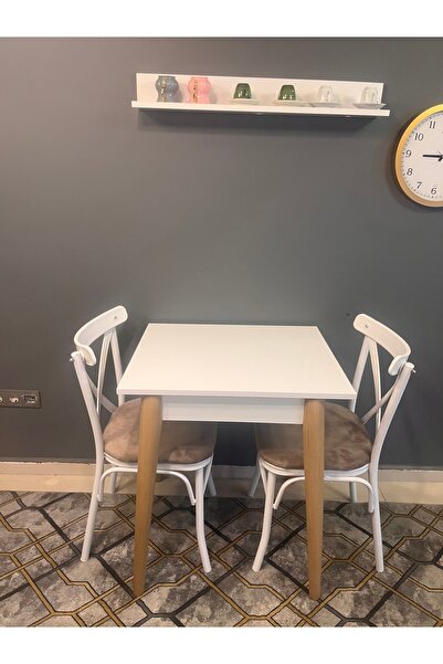 VOGUE TASARIM VE AKSESUAR 60x70 Küçük Mutfak Masası – Şık & Dayanıklı yemek masası bohem renk