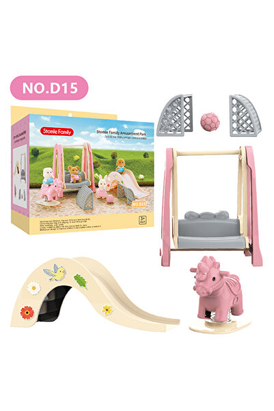 Choice4 D15 دمية عائلة الغابة 1:12 بيت الدمية ملحقات المطبخ نموذج صغير حيوان الرنة أثاث مصغر