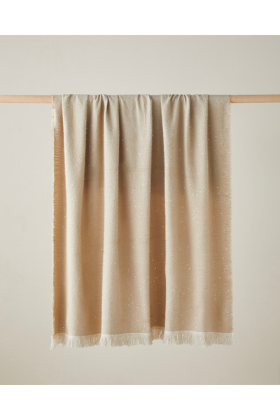 English Home Ivory Sofa Throw 140X170 cm Ecru