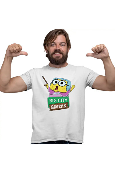 OEM Tricou Barbati Familia Green la Oras Bunica