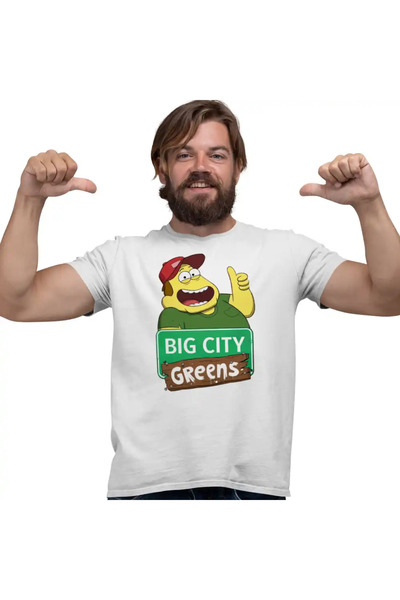 OEM Tricou Barbati Bill Fermierul Familia Green la Oras