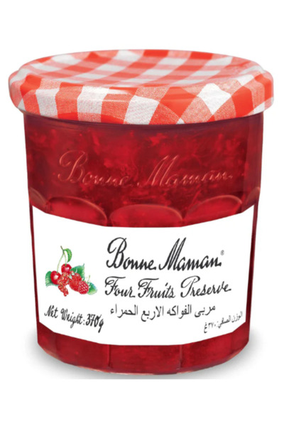 Bonne Maman - مربى أربع فواكه (370 جرام) × 4 قطع