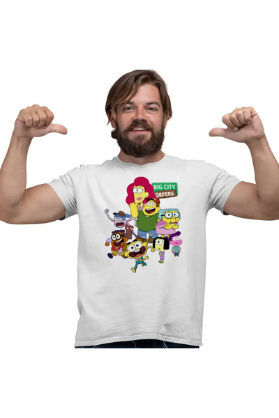 OEM Tricou Barbati Familia Green la Oras Fermieri