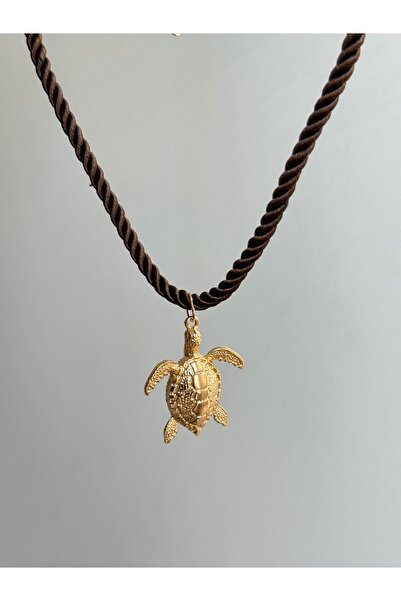 YOUES JEWELRY Çelik Uçlu Hasır İpli Kolye