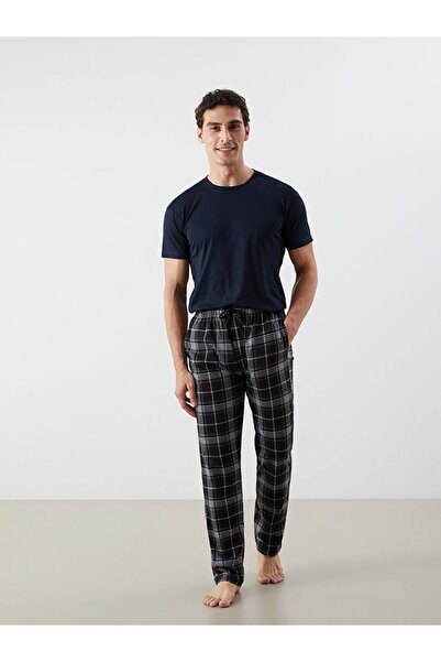 LC Waikiki Pantaloni de pijama pentru bărbați în carouri de formă standard