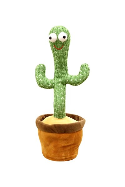 rexa دمية صبار محبوكة بالرقص والغناء الإلكتروني