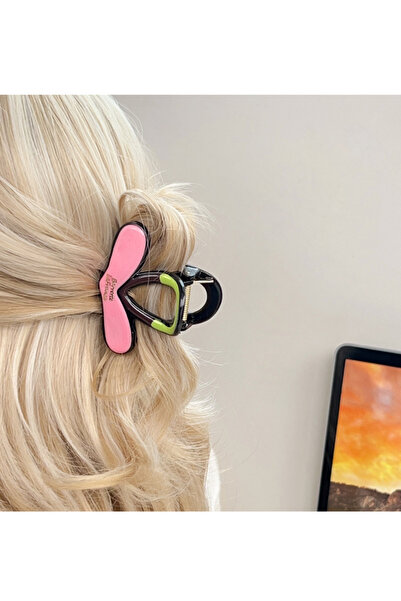 GÜLPEŞE Büyük Boy Kalp Detaylı Mandal Toka XXL-2050