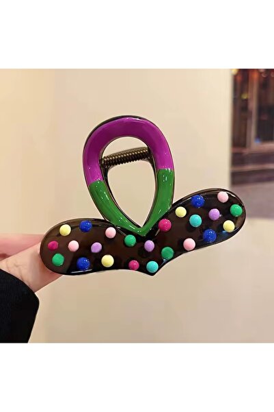 GÜLPEŞE Cataramă cu închizătoare cu detaliu inimă de dimensiuni mari XXL-2050