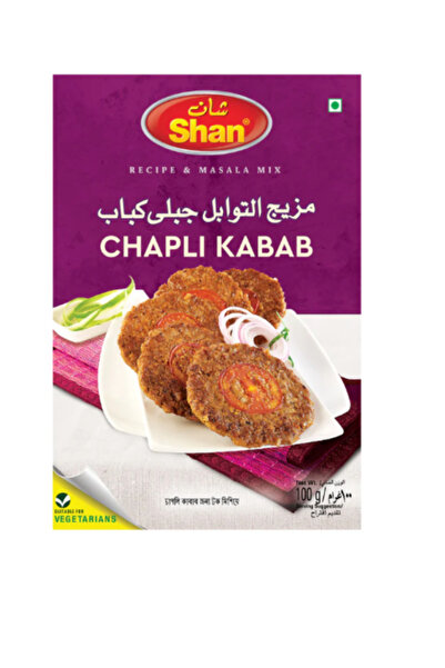 Shan Chapli Kabab Recipe & Masala Mix 100gm x 12 Pcs