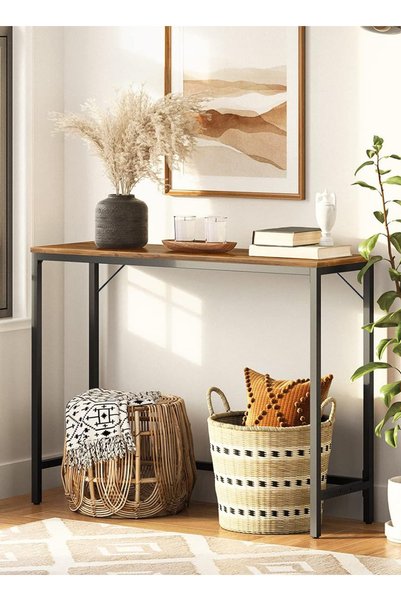 VariFurnx 100*30*90cm Console Table Simple Sofa Table Coffee Corner Display Entryway Couch Hallway Entrance