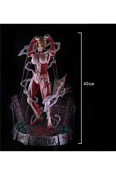 Giant Studio تمثال أنثى من الراتنج من سلسلة هجوم العمالقة - Giant Studio