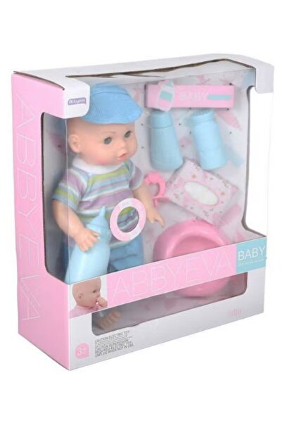 ABBYEVA مجموعة لعب دمية الطفل