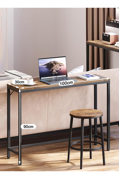 VariFurnx 100*30*90cm Console Table Simple Sofa Table Coffee Corner Display Entryway Couch Hallway Entrance