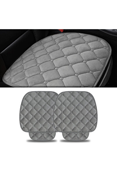 Elindor Set de 2 huse universale pentru scaun auto Elindor®, gri, antiderapan...